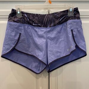 Patagonia Womens Strider XS 3.5" Running Shorts With Liner In Blue Gray